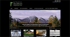 Desktop Screenshot of jaypeakrentals.com